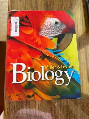 Miller & Levine Biology Textbook with Bright Parrot Cover 9th grade